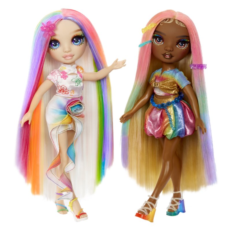 MGA Rainbow High Hair Chalk & Style Doll- Amaya (Rainbow)