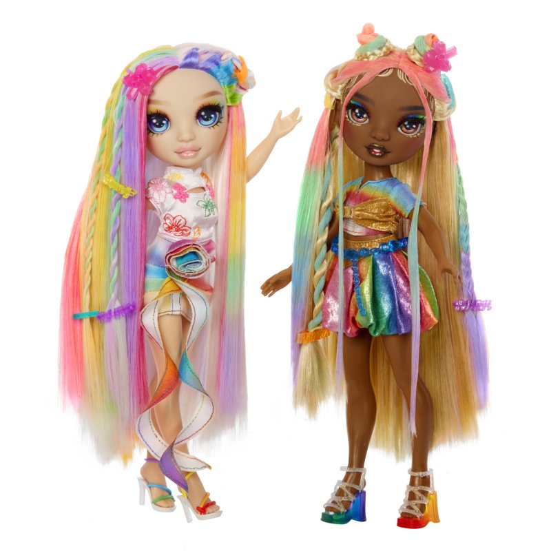 MGA Rainbow High Hair Chalk & Style Doll- Amaya (Rainbow)