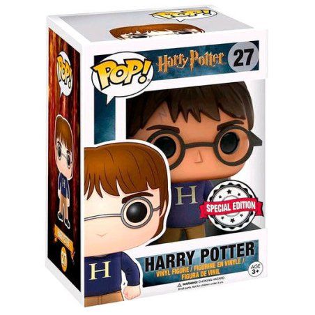 HARRY POTTER - Bobble Head POP N° 27 - Harry in Sweater - LTD