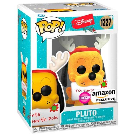 Funko Pop! Disney: Holiday - Pluto (Flocked) - Special Edition