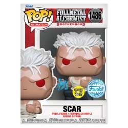 Funko Pop! Animation: Full Metal Alchemist: Brotherhood - Scar (Glows in the Dark) - Special Edition