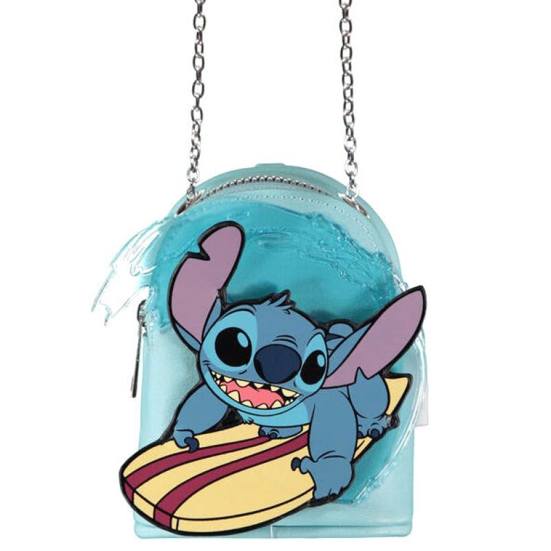 Lilo et Stitch - Micro Sac Stitch surf sur la vague
