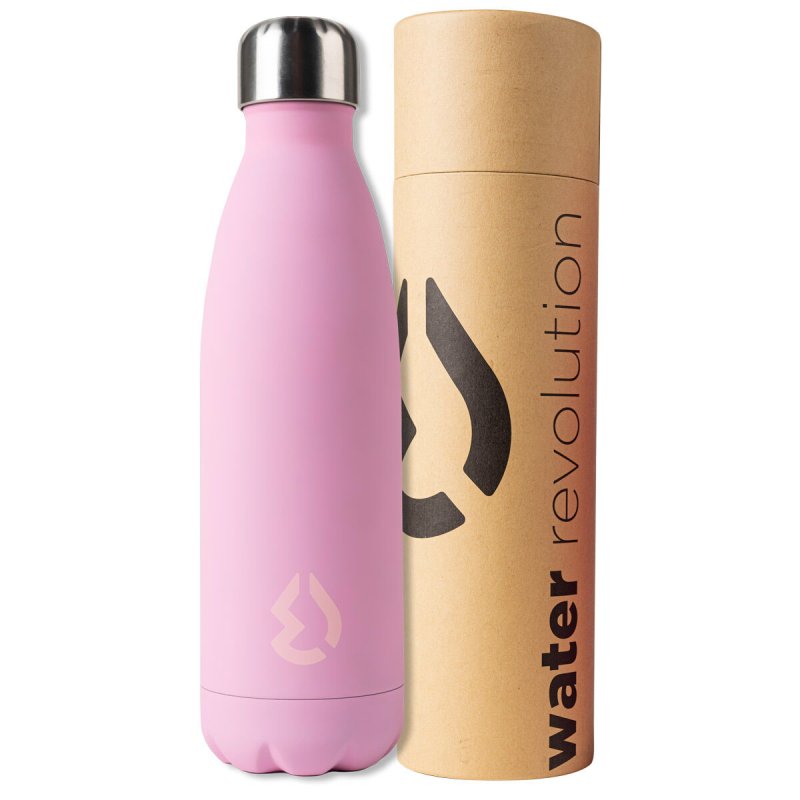 Water Revolution Pink water bottle 500ml