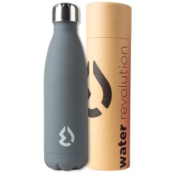 Water Revolution Grey water bottle 500ml