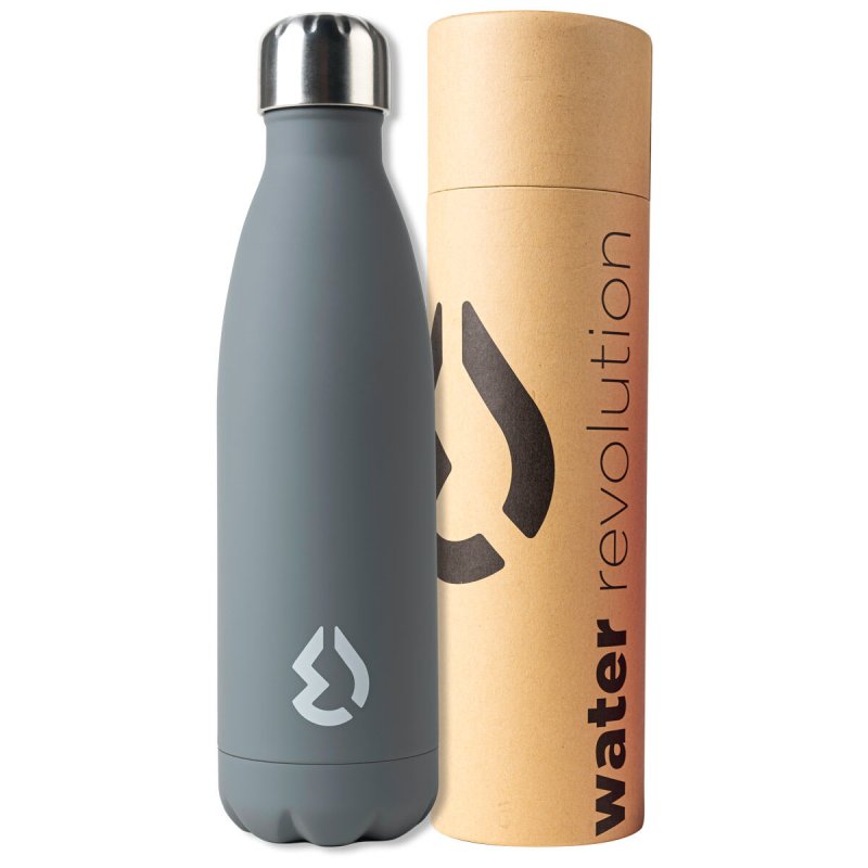 Water Revolution Grey water bottle 500ml