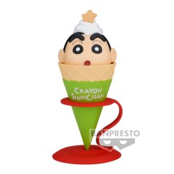 Crayon Shinchan - Ice cream Collection - Shinchan & Shiro - Ver.(A: Shinchan) Statue 12cm