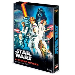 STAR WARS - VHS A New Hope - Notebook A5 Premium