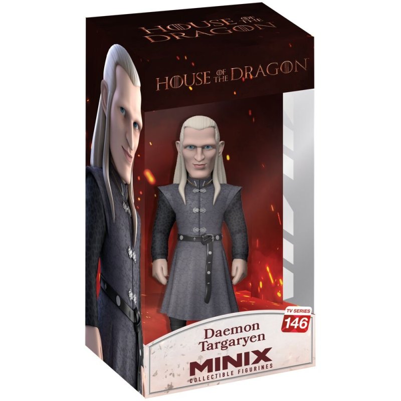 Minix - TV Series 146 - House of the Dragon - Daemon Targaryen Statue 12cm