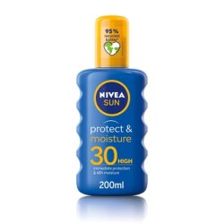 Nivea Moisturizing Sun Spray SPF30 200ml