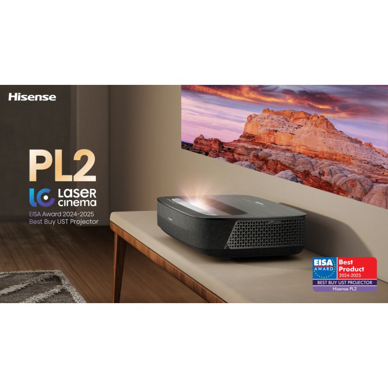 Hisense Laser TV PL2 vidéo-projecteur Projecteur à focale ultra courte 2700 ANSI lumens DLP UHD 4K (3840x2160)