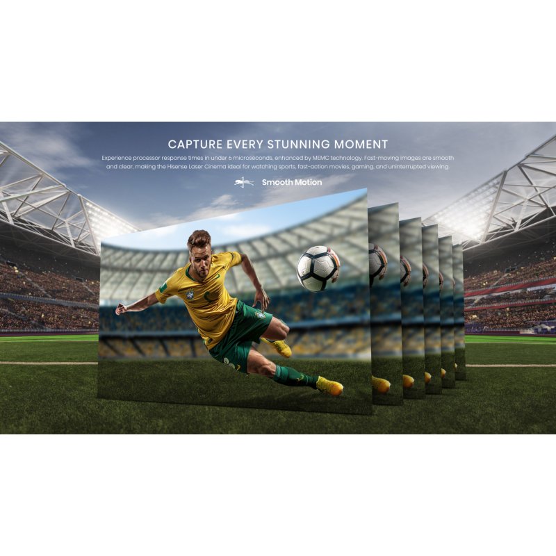 PROYECTOR HISENSE SERIE PL2 4K 2700 LUMENES VIDAA