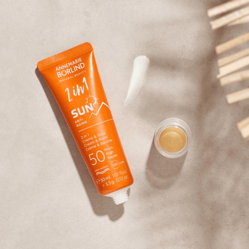 Annemarie Börlind SUN ANTI AGING Crème d’écran solaire Visage et corps 50