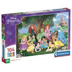 Clementoni Supercolor Disney Princess Jigsaw puzzle 104 pc(s) Cartoons