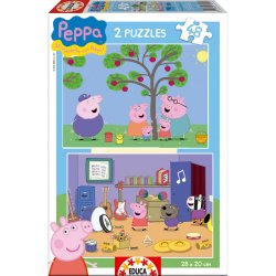 Puzzle Educa compatible - Peppa Pig (2x48 pièces)