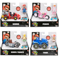 Super Mario Bros. le film assortiment figurines avec karts 6 cm (6)