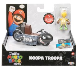 Super Mario Movie - Figure w/ Kart - Koopa Troopa (6 cm) (417714)