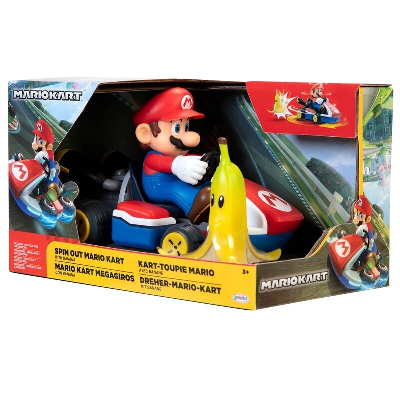 Nintendo - 6,5cm Spin Out Mario Kart - Mario (408744)
