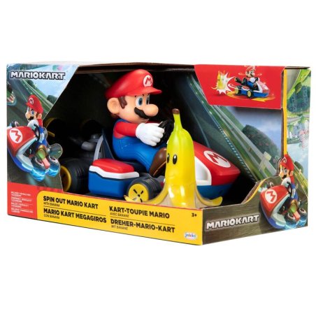 Nintendo - 6,5cm Spin Out Mario Kart - Mario (408744)
