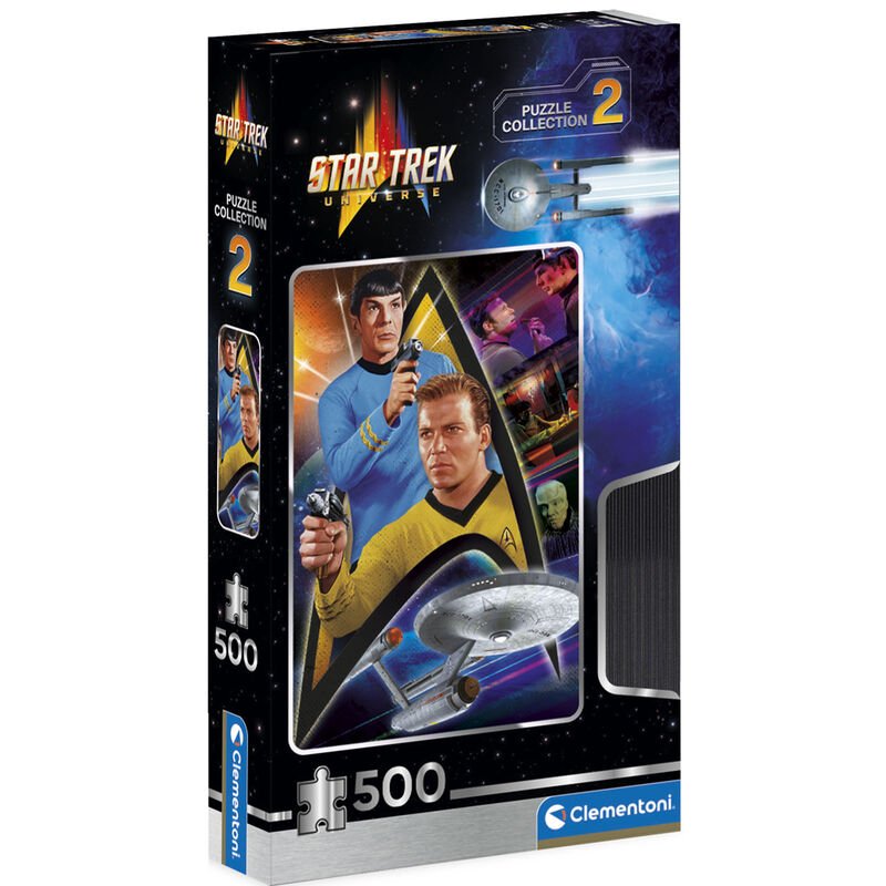 Clementoni Star Trek Jeu de puzzle 500 pièce(s) Bandes dessinées