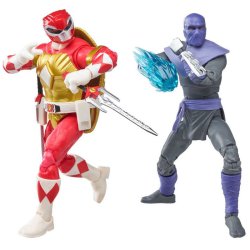 Power Rangers x TMNT Lightning Collection figurines 2022 Foot Soldier Tommy & Morphed Raphael