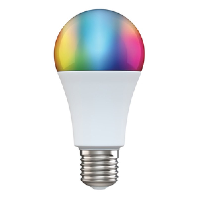 AMPOULE CONNECTEE A65 E27/14W/1400LM RGB CCT D60*H122