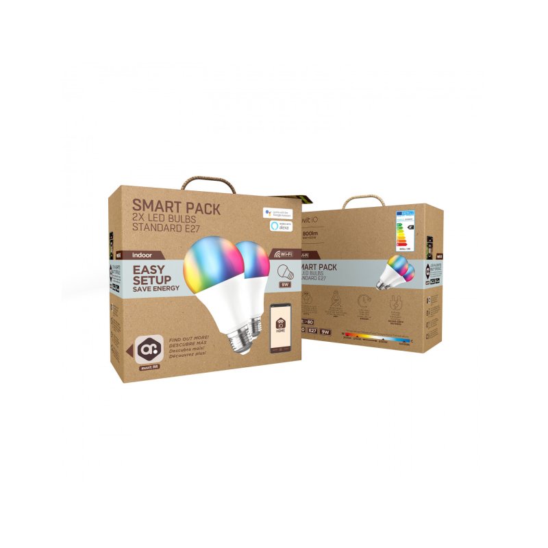 Muvit MIOPAK007 smart lighting Smart bulb Wi-Fi 9 W