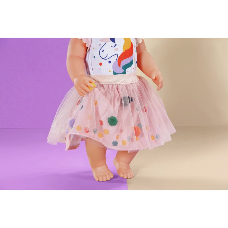 BABY born Tutu Dress Unicorn 43cm Vêtements de poupée