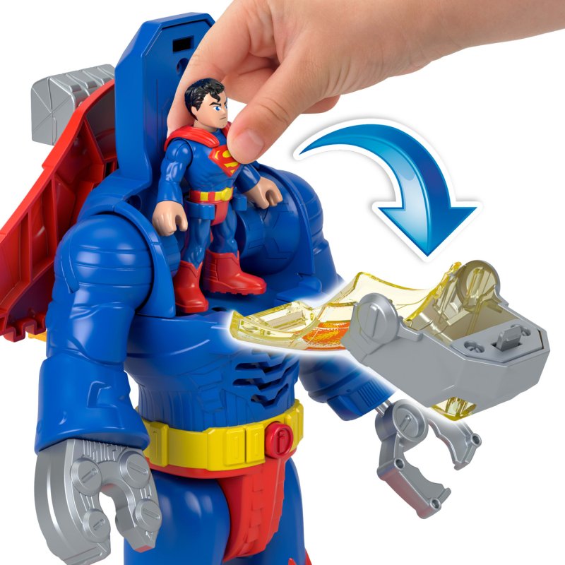 Imaginext DC Super Friends Superman Insider im Exo-Anzug