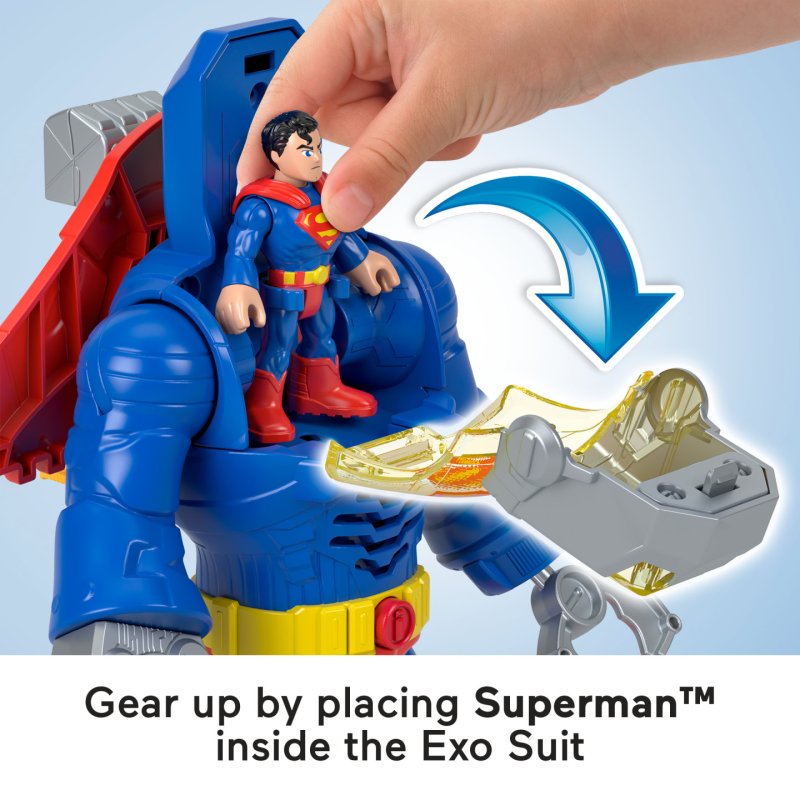 Imaginext DC Super Friends Superman Insider im Exo-Anzug