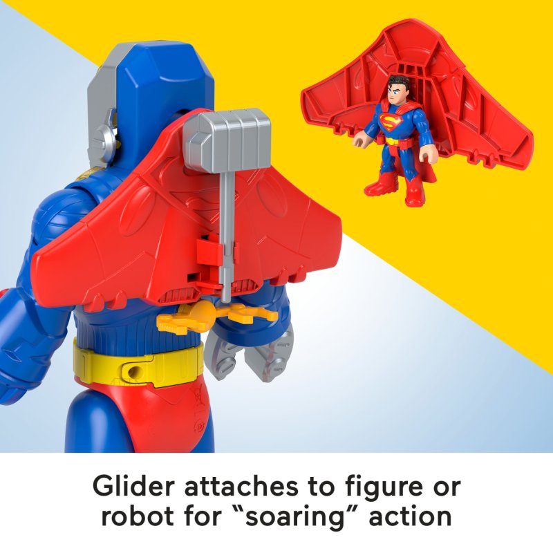 Fisher-Price Imaginext DC Super Friends Superman Insider & Exo Suit