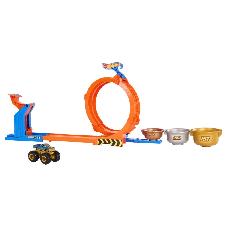 Hot Wheels Monster Trucks 2-in-1 Loop & Flip Challenge