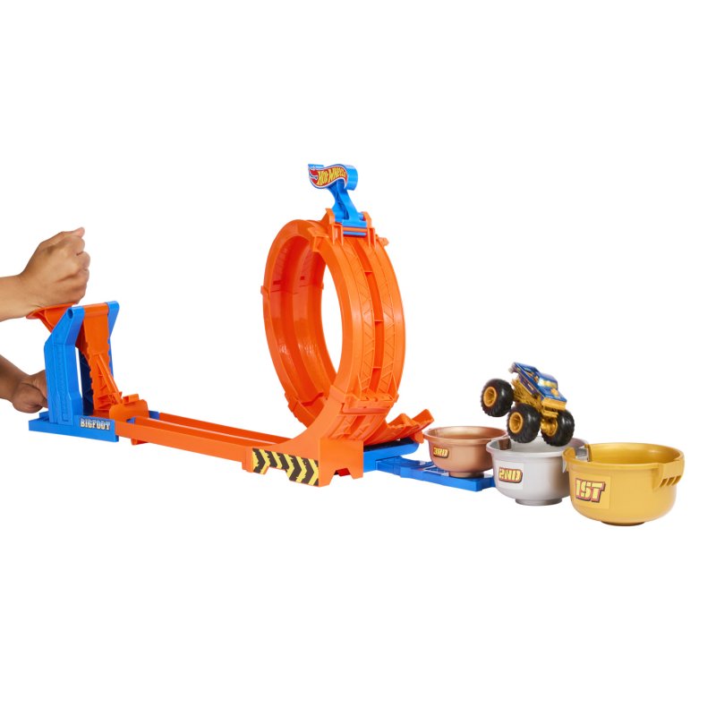Hot Wheels Monster Trucks 2-in-1 Loop & Flip Challenge