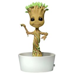 Les Gardiens de la Galaxie Body Knocker Bobble Figure Dancing Potted Groot 15 cm