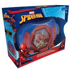 Lexibook compatible - Spider-Man Portable CD player with 2 Sing Along microphones (RCDK100SP)