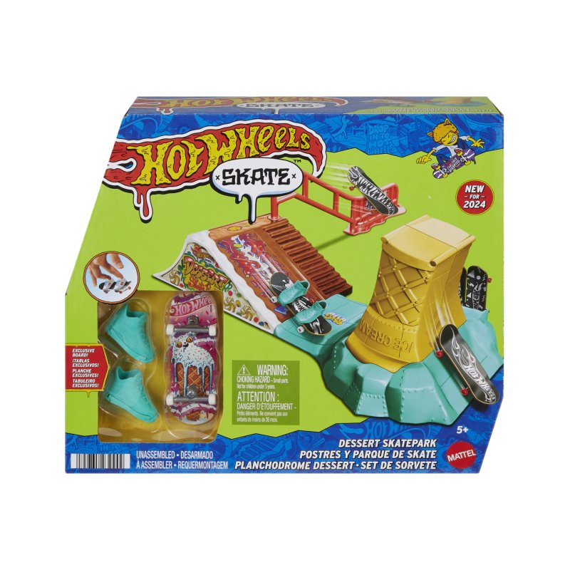 Hot Wheels SKATE Dessert Skate Park