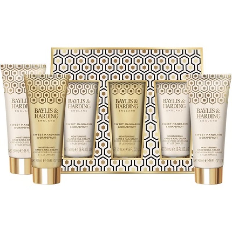 Baylis & Harding Sweet Mandarin & Grapefruit Indulgent Hand Trio Gift Set - Vegan Friendly