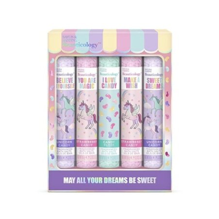 Baylis & Harding Gift Set Of Bath Salts Unicorn 5 Pieces