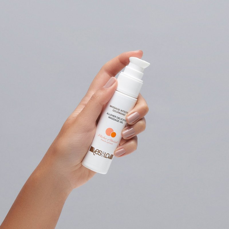 YESforLOV Flavoured Lube for massage Peach Apricot 50 ml