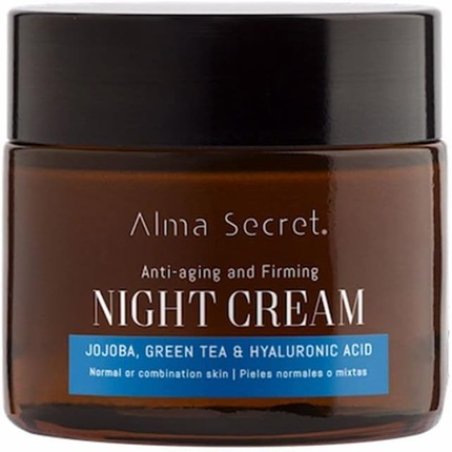 Alma Secret Multi-Night Anti-Aging with Jojoba, Green Tea and Hyaluronic Acid 50ml