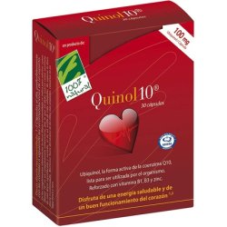 Quinol 10 100 Mg 30 Perlas Cien Por Cien Natural