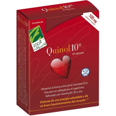 Quinol 10 100 Mg 30 Perlas Cien Por Cien Natural