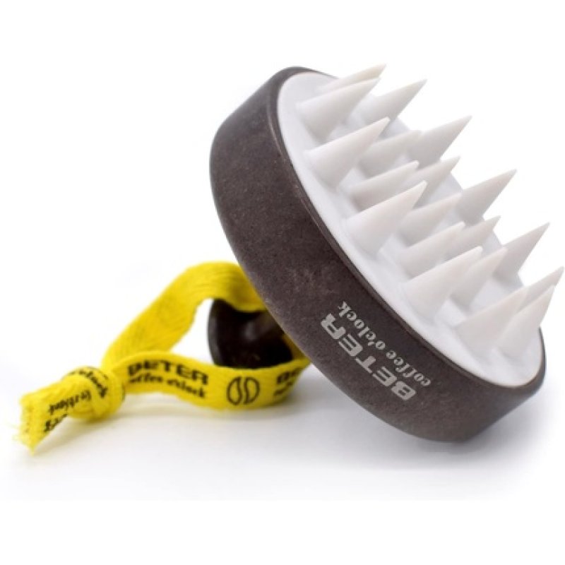 Beter Massage Brush for Head Leathers Ideal for Exfoliating Coffee O'clock Model