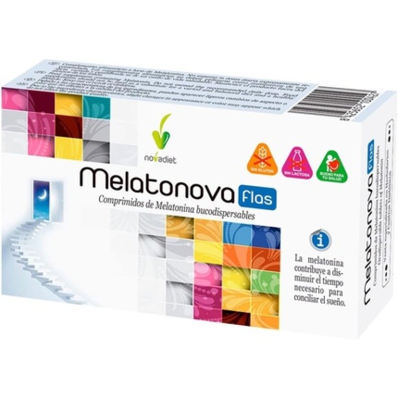 Novadiet Melatonova Flash 30 Capsules