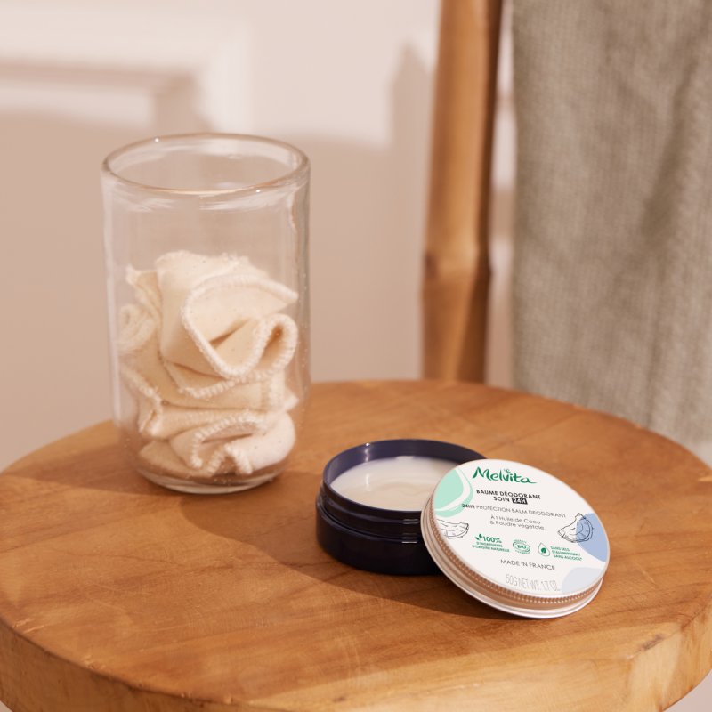 Melvita Baume déodorant soin 24H 50g