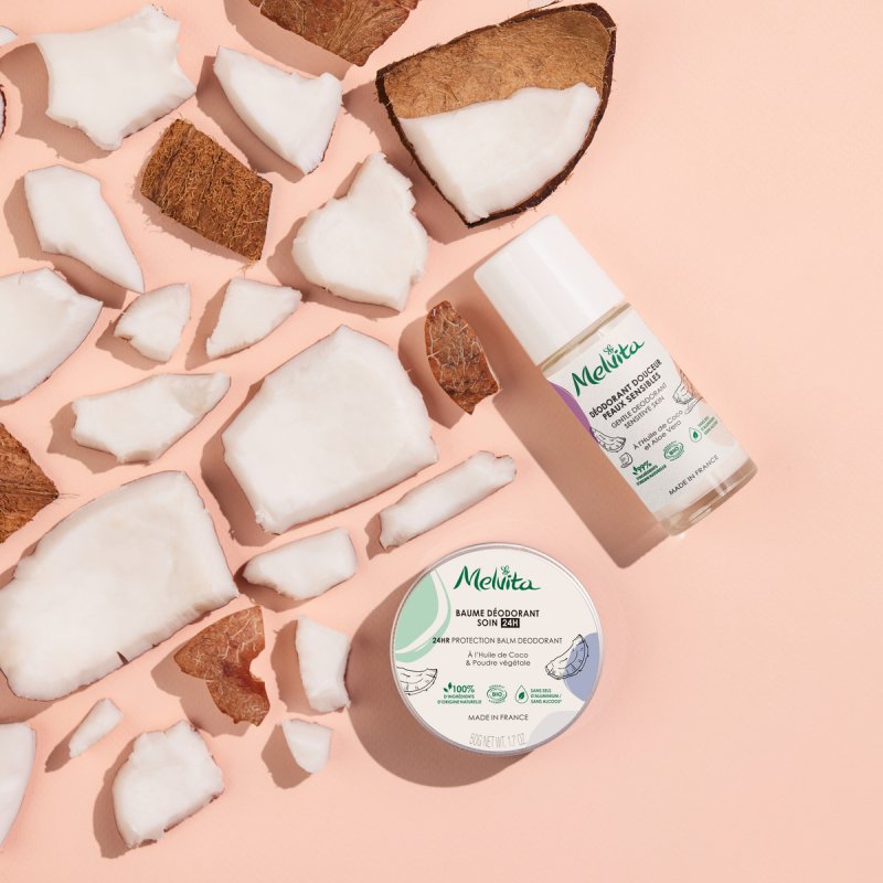 Melvita Baume déodorant soin 24H 50g