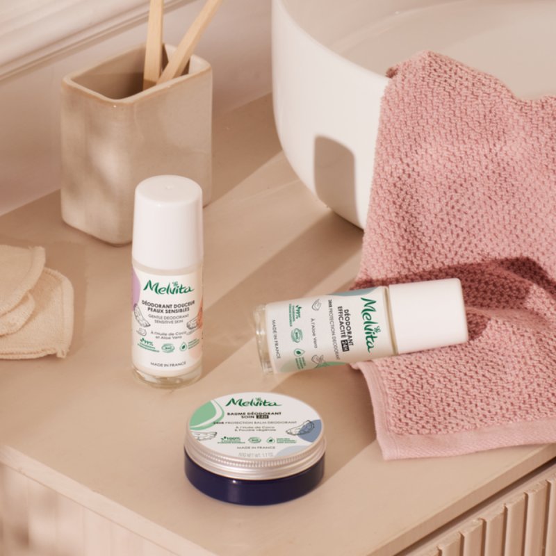 Melvita Baume déodorant soin 24H 50g