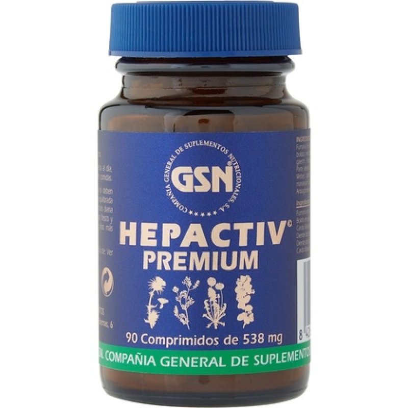 Nutricosmetics Gsn Hepactiv 400mg 90 Tablets