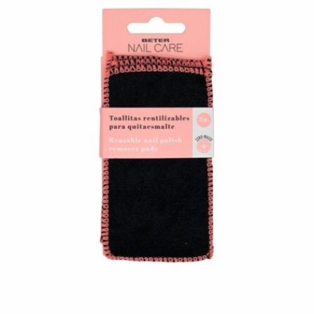 Beter Reusable Nail Polish Remover Cleaning Wipes 3 Units