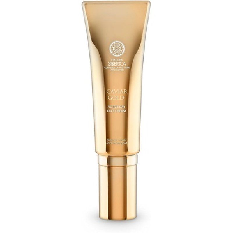 Day Face Cream Highly Effective Caviar Gold with Wild Herbs and Flowers from Siberia 30ml