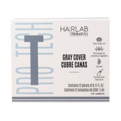 Salerm Hairlab Gray Cover Cubre Canas 5ml - Pack of 12